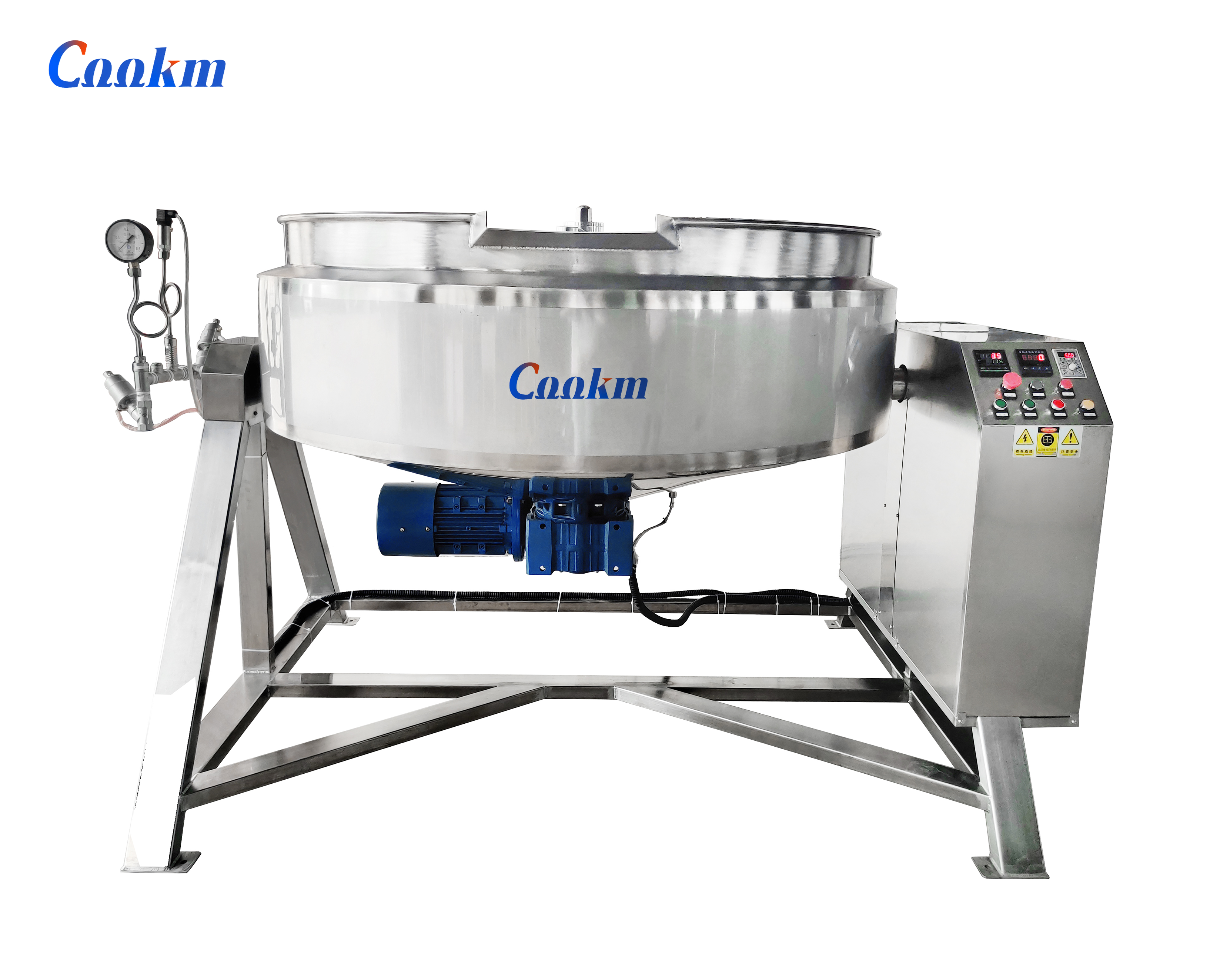Tiltable mixing wok