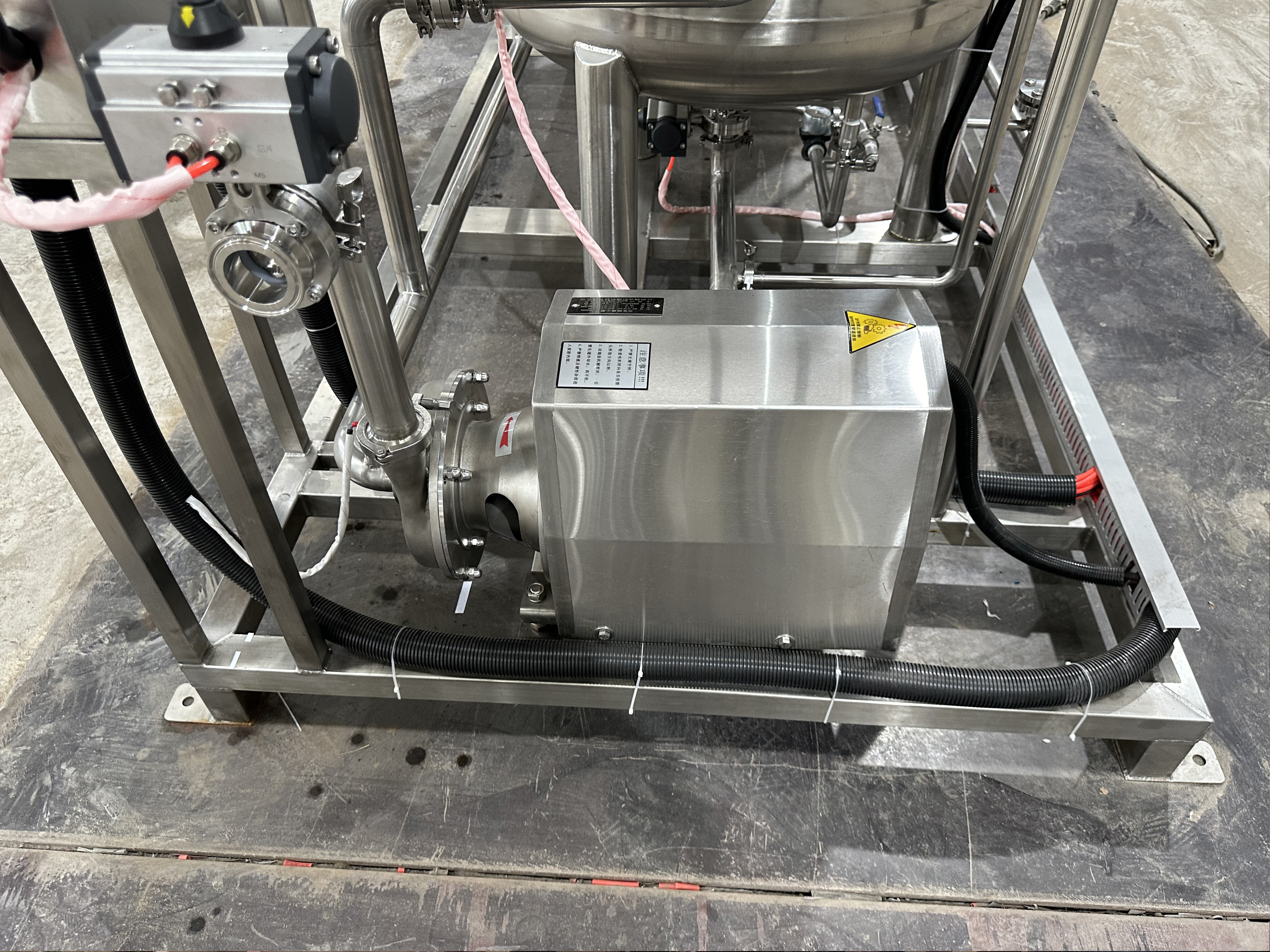 CIP cleaning system