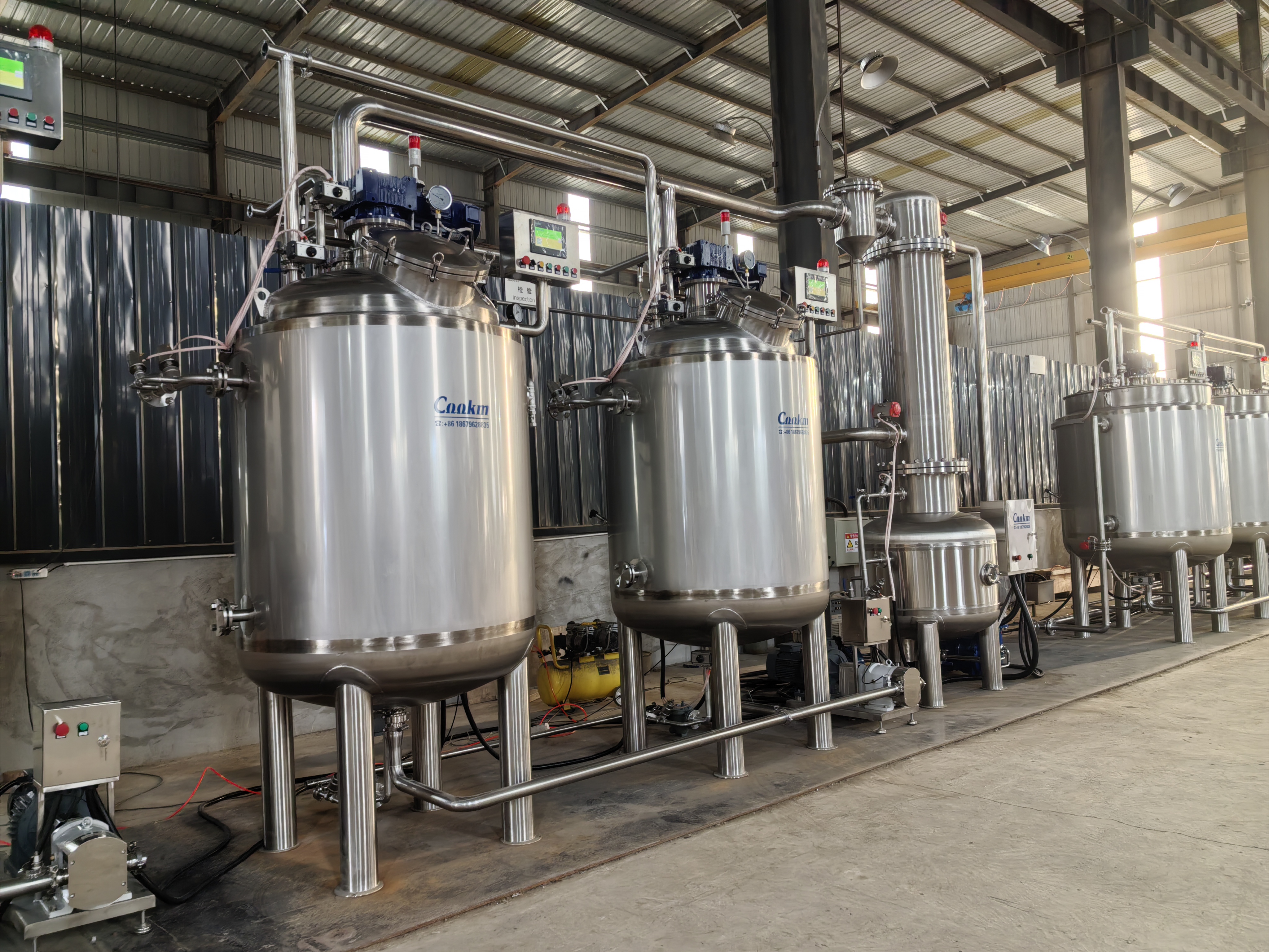 Tomato sauce production line